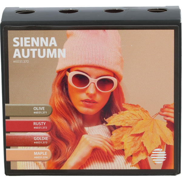 Cobra Soak-Off Sienna Autumn Collection 4 x 10 ml